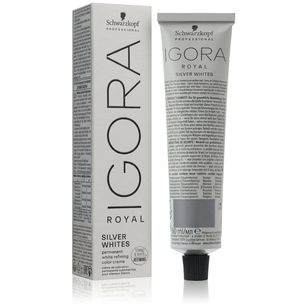 Schwarzkopf Igora Royal Absolutes SilverWhite 60ml Vopsea Permanenta