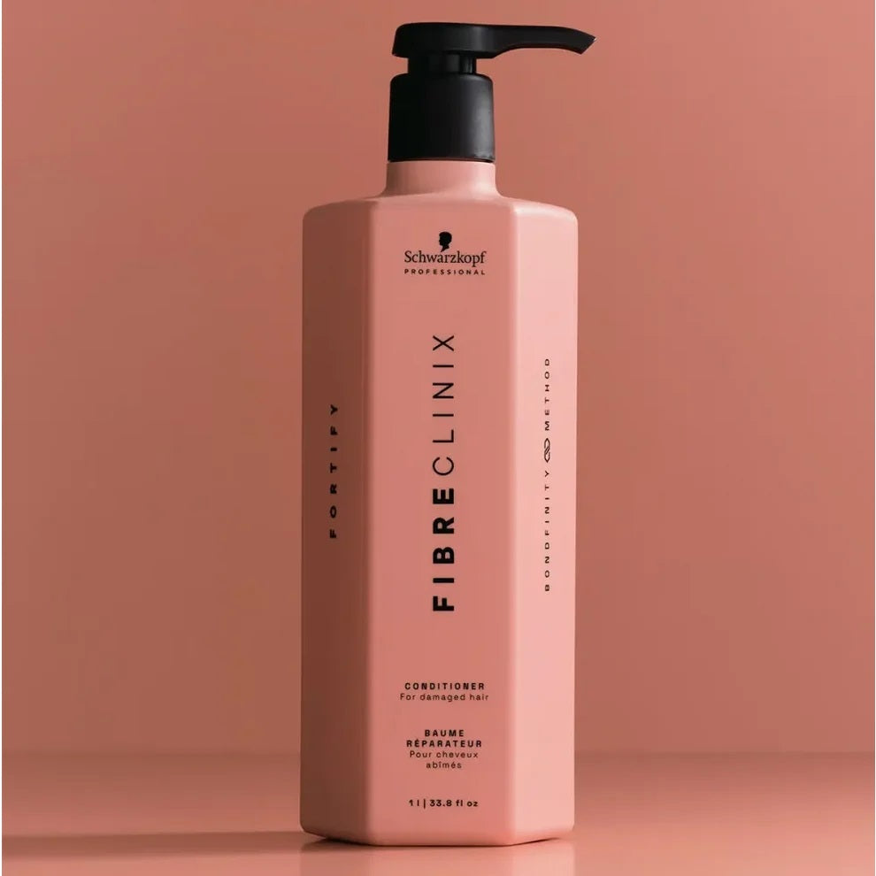 Schwarzkopf Professional Bonacure Fibre Clinix Fortify Conditioner 1000ml - Balsam Pentru Par