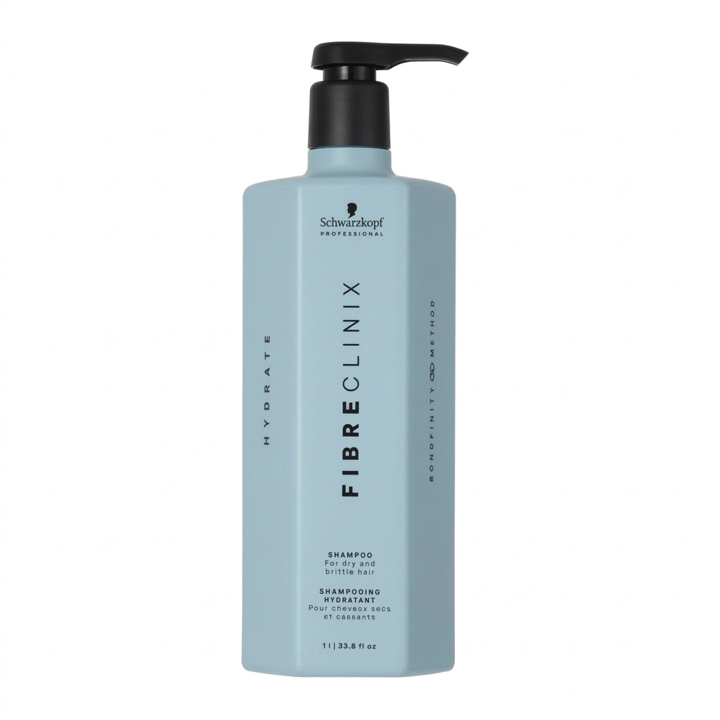 Schwarzkopf Professional Bonacure Fibre Clinix Hydrate 1000ml - Sampon Pentru Hidratare Intensa