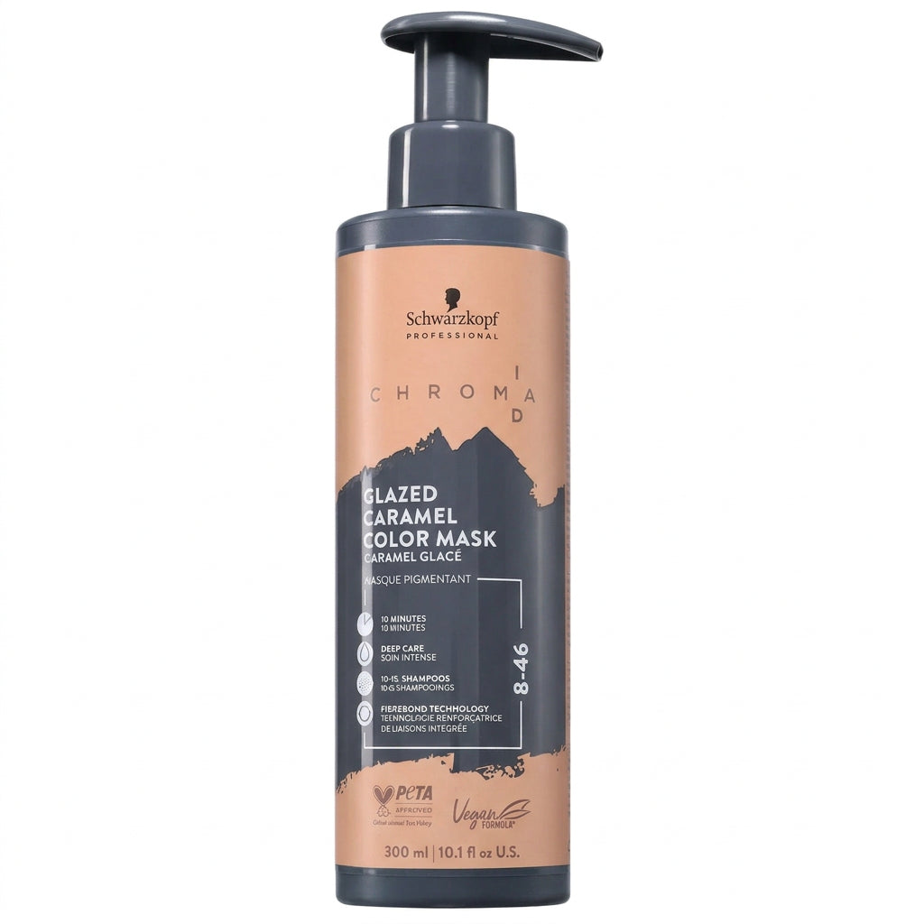 Schwarzkopf Professional Chroma ID Mask Glazed-Caramel 8-46 300ml - Masca Coloranta Pentru Par