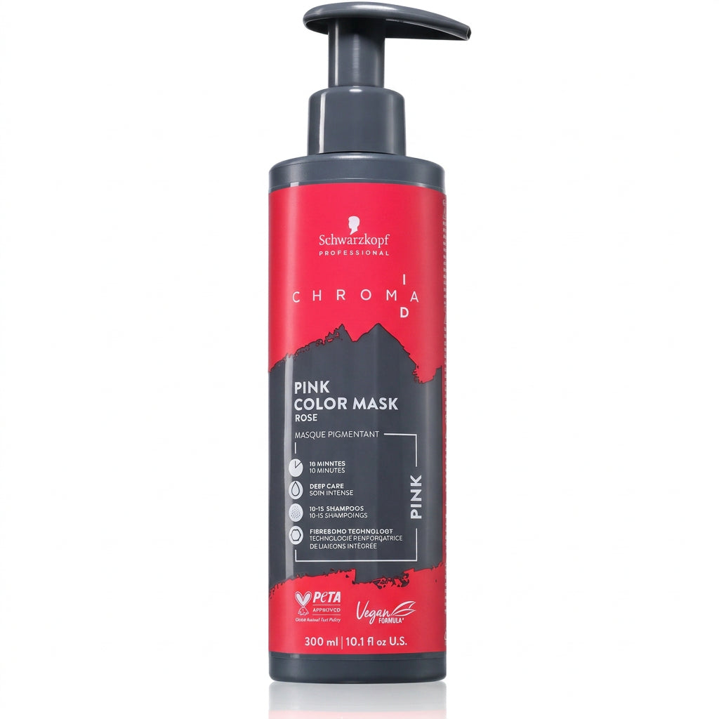 Schwarzkopf Professional Chroma ID Mask Pink 300ml - Masca Coloranta Pentru Par