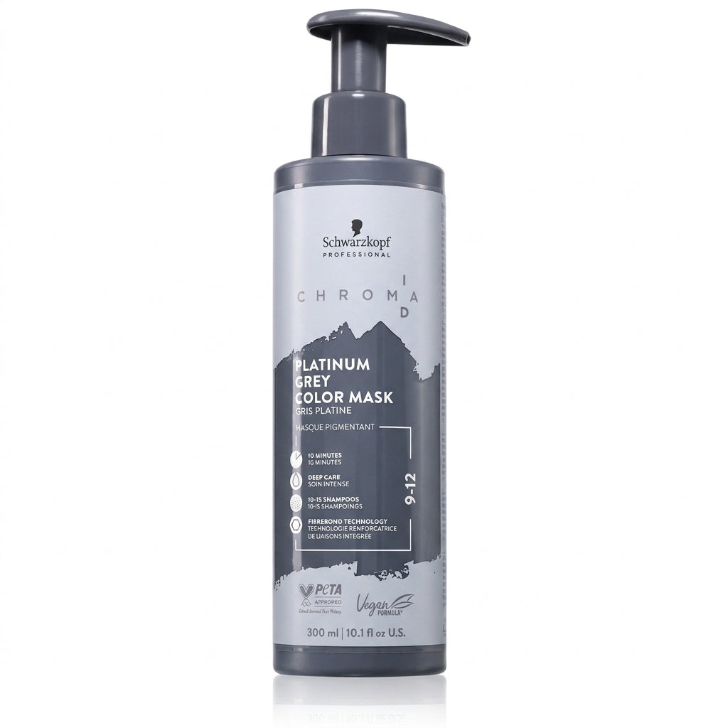 Schwarzkopf Professional Chroma ID Mask Platinum-Grey 9-12 300ml - Masca Coloranta Pentru Par