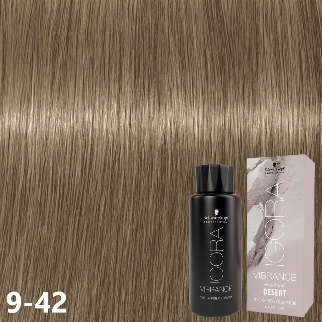 Schwarzkopf Professional Igora Vibrance Muted Desert 9-42 60ml - Vopsea Lichida Ton Pe Ton