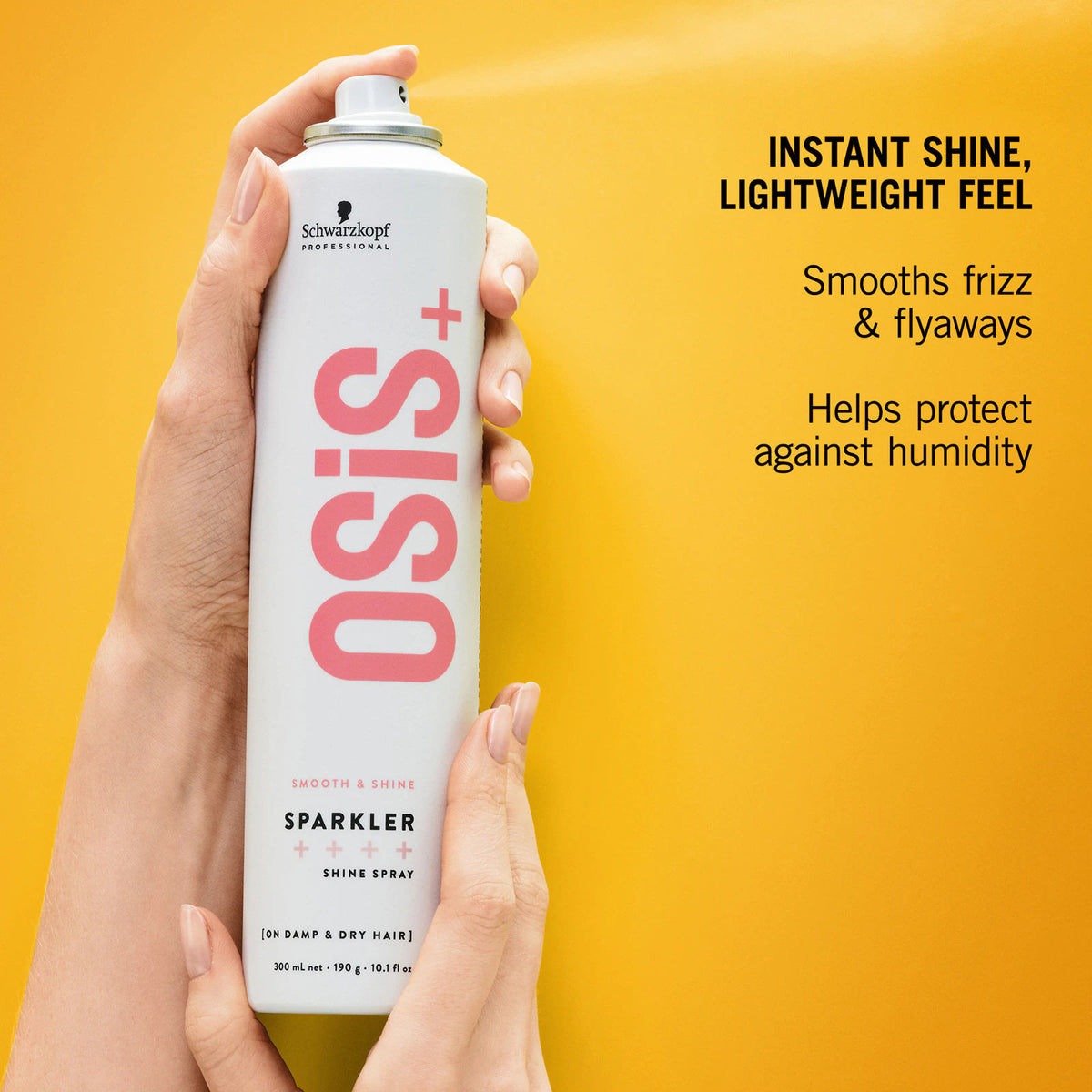 Schwarzkopf Professional Osis Sparkler Smooth&Shine 300ml - Spray Pentru Stralucirea Parului