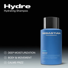 Încarcă imaginea în Galerie, Sebastian Hydre Shampoo 250ml - Sampon Hidratant Pentru Par Uscat
