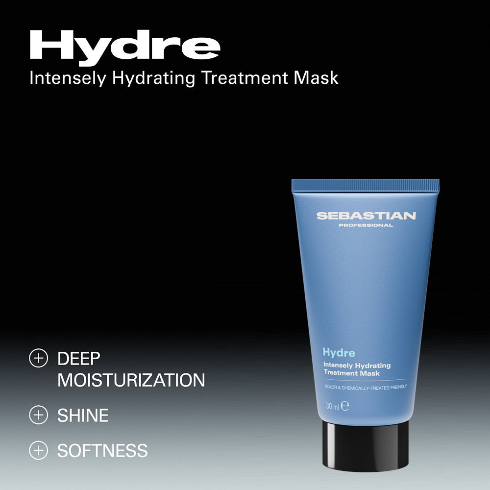 Sebastian Hydre Intensely Hydrating Treatment Mask 30ml - Masca Hidratanta Pentru Par Uscat