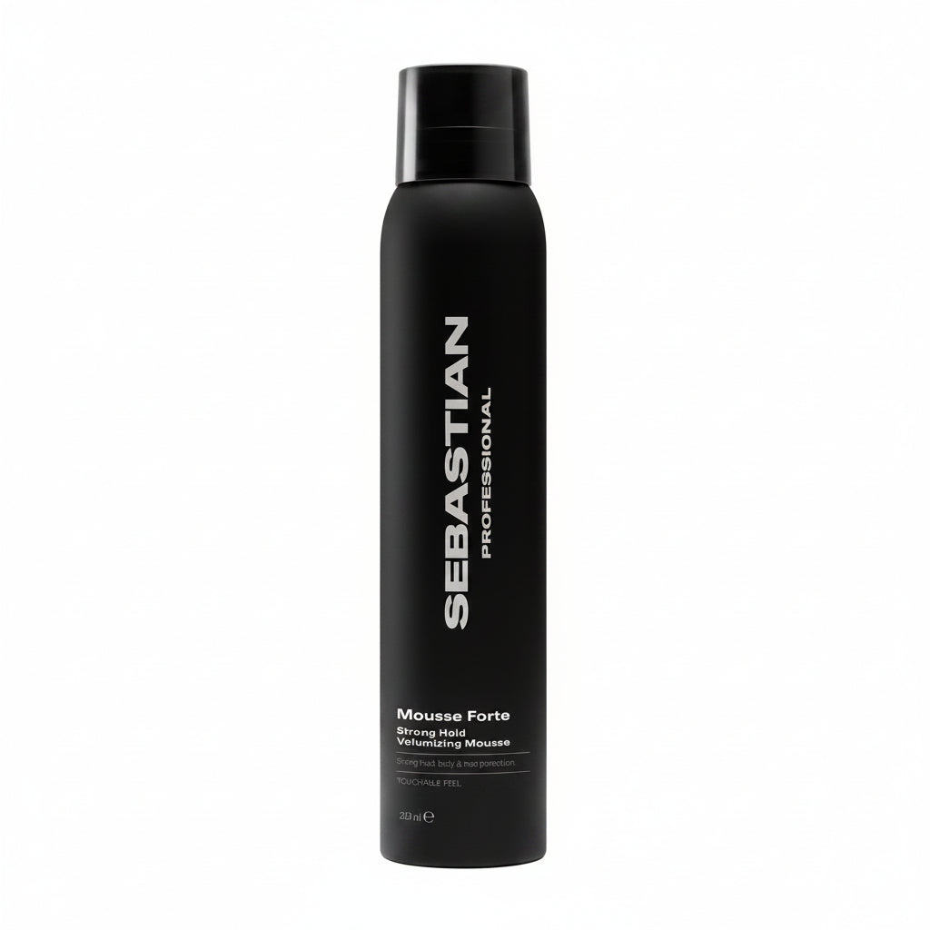 Sebastian Mousse Forte Strong Hold Volumizing Mousse 200ml - Spuma Pentru Volum Si Fixare Puternica