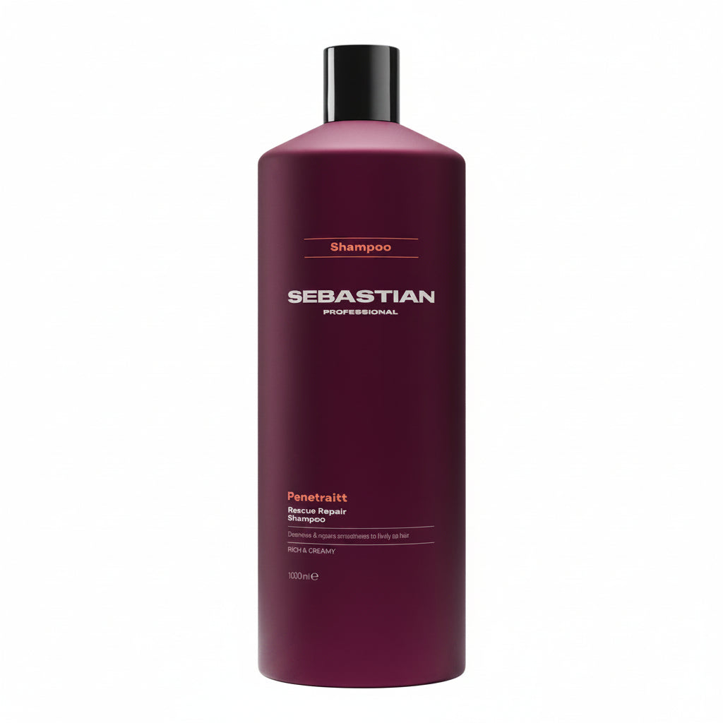 Sebastian Penetraitt Shampoo 1000ml - Sampon Reparator Pentru Par Deteriorat