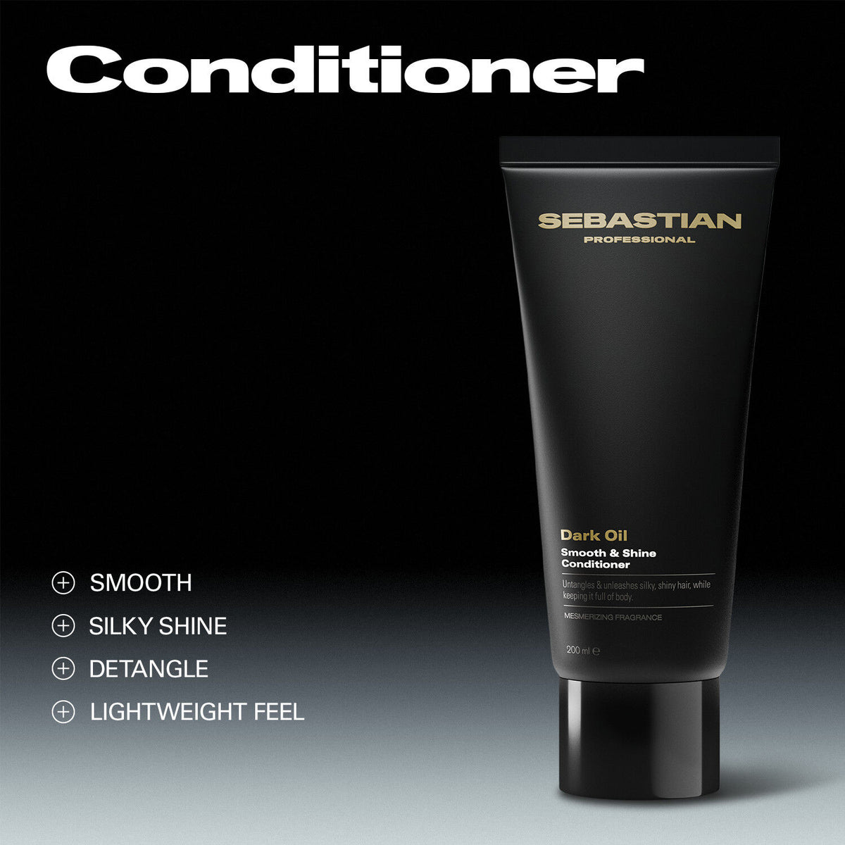 Sebastian Dark Oil Conditioner 200ml - Balsam Pentru Hidratare si Stralucire