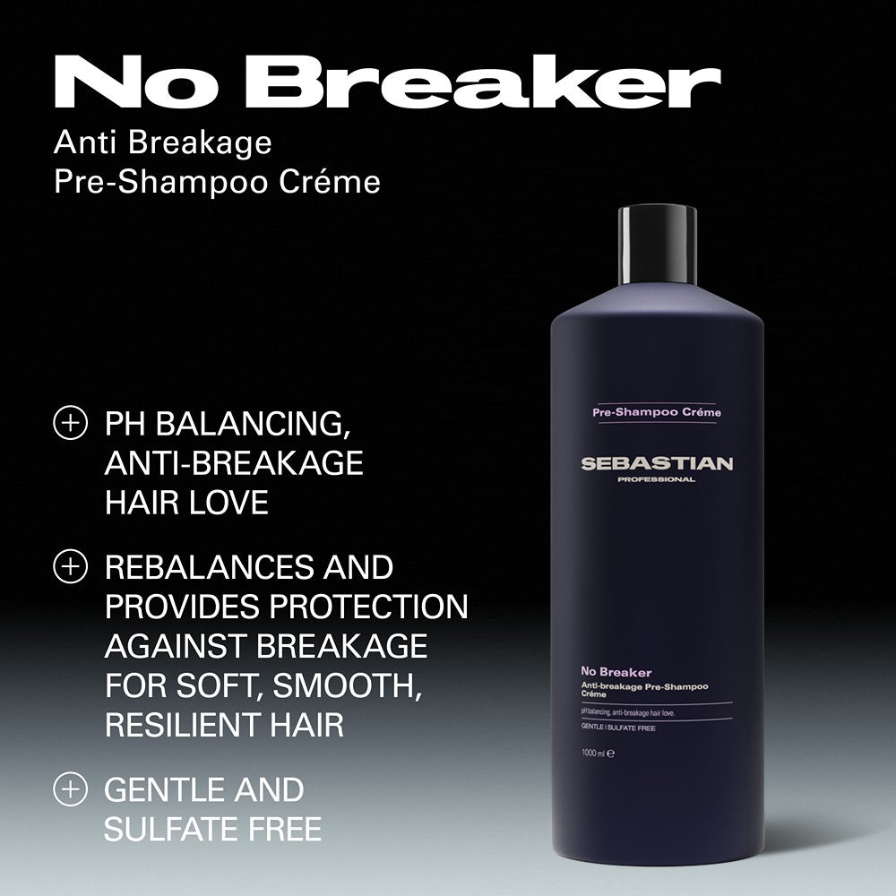 Sebastian Professional No.Breaker Anti Breakage Pre-Shampoo Creme 1000ml - Pre-sampon