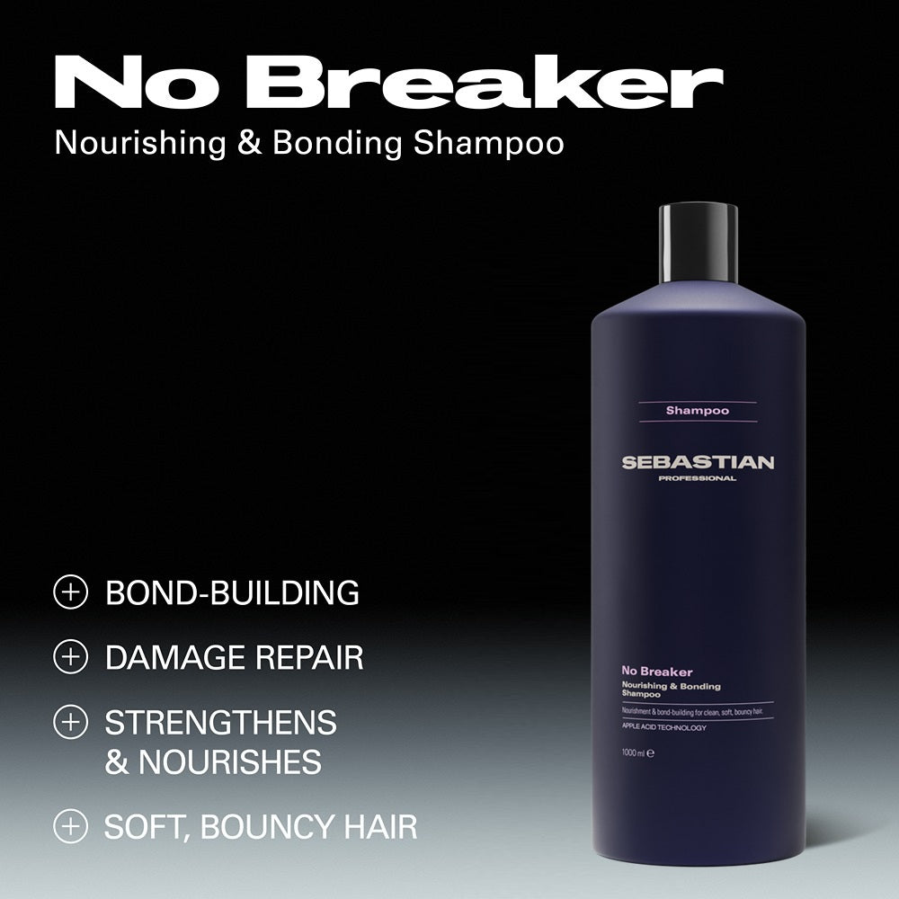 Sebastian Professional No.Breaker Nourishing & Bonding Shampoo 1000ml - Sampon Hranitor