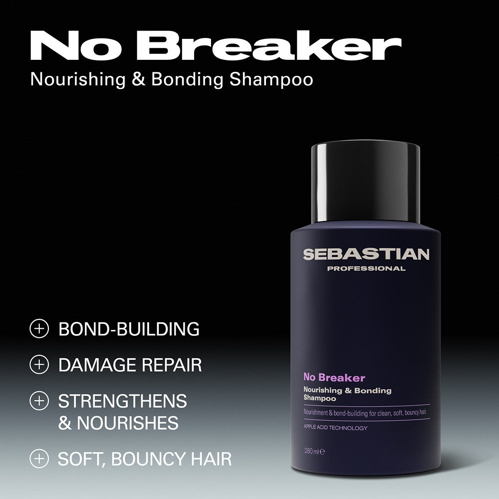 Sebastian Professional No.Breaker Nourishing & Bonding Shampoo 280ml - Sampon Hranitor