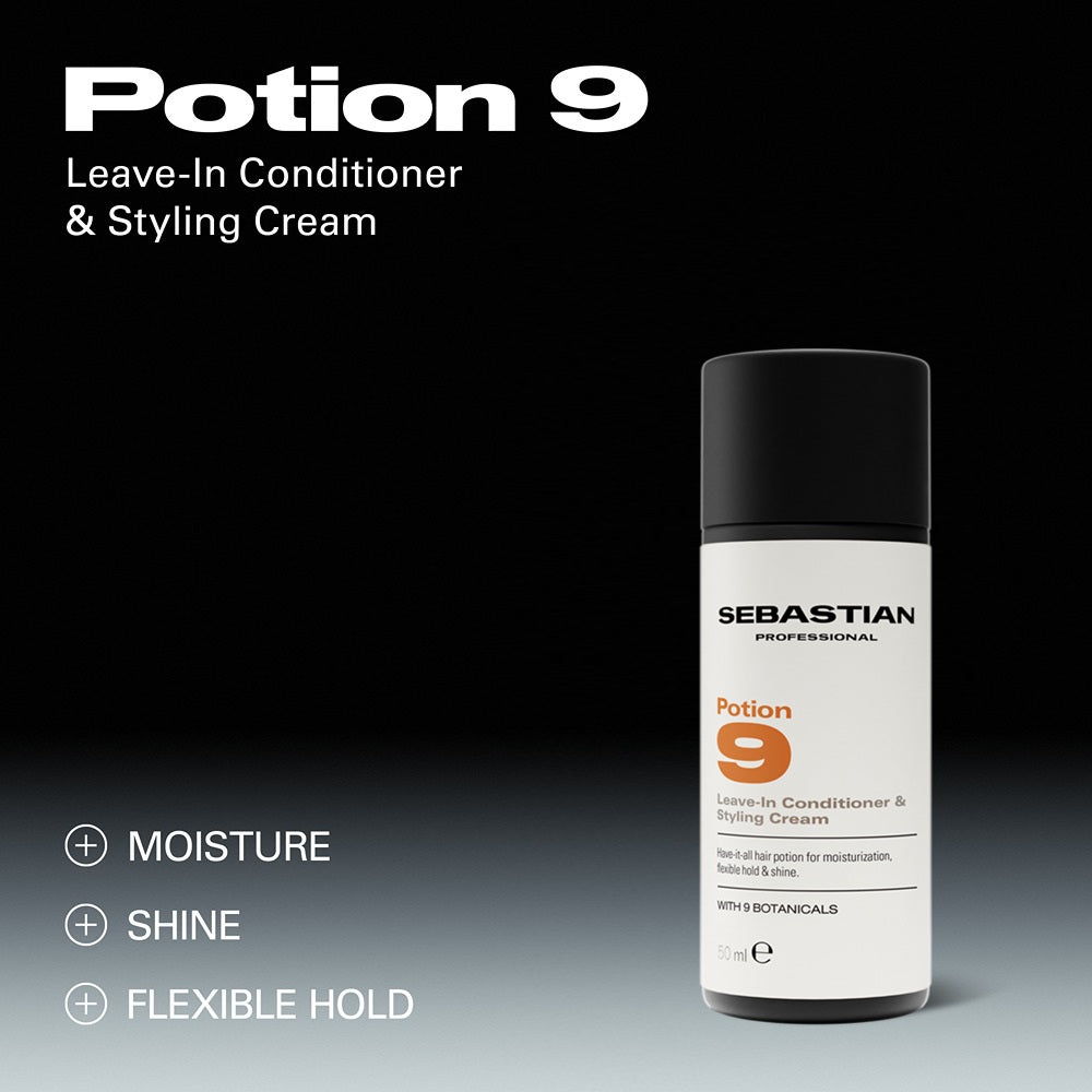 Sebastian Professional Potion 9 Leave-In Conditioner & Styling Cream 50ml - Fixare Lejera