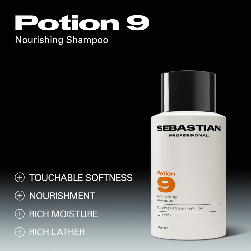Sebastian Professional Potion 9 Nourishing Shampoo 280ml - Sampon Hranitor Pentru Par Uscat