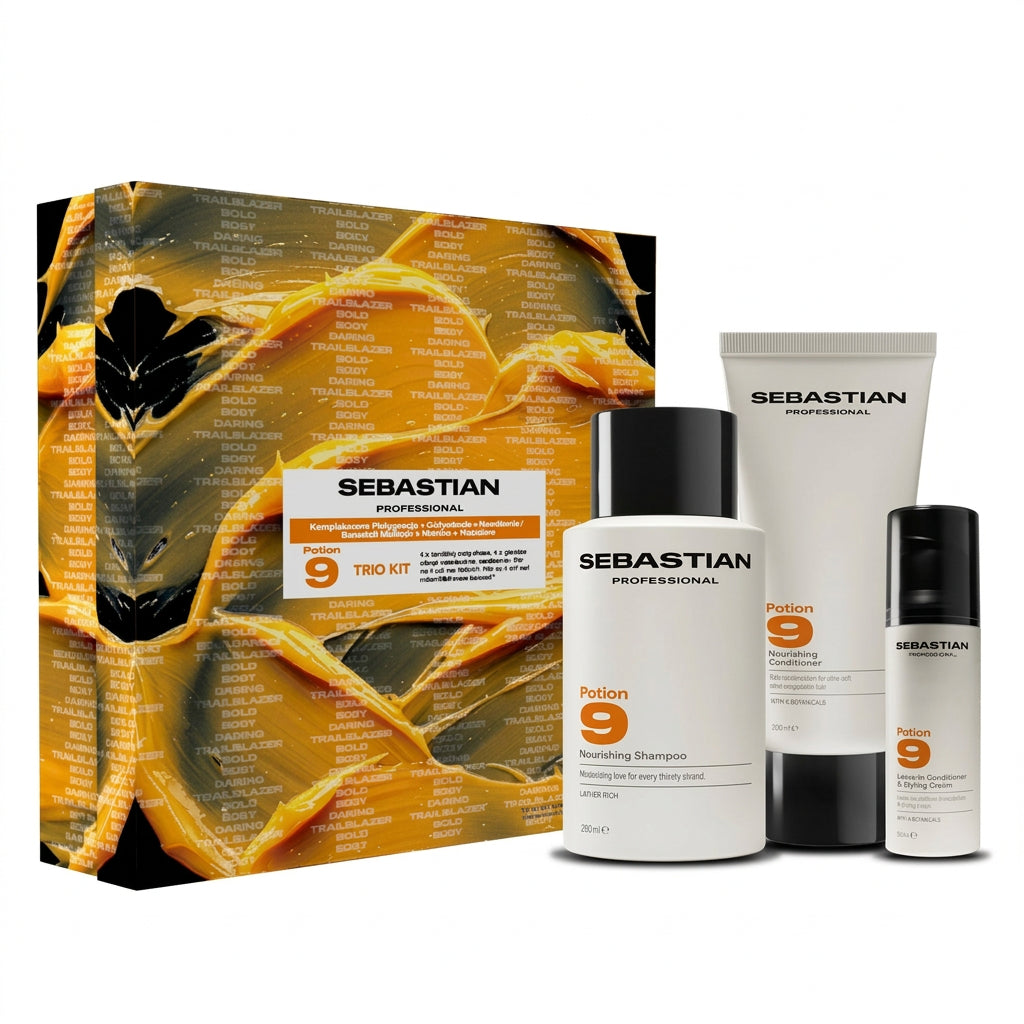 Sebastian Professional Potion 9 Set - Sampon 280ml + Balsam 200ml + Crema de Styling 50ml