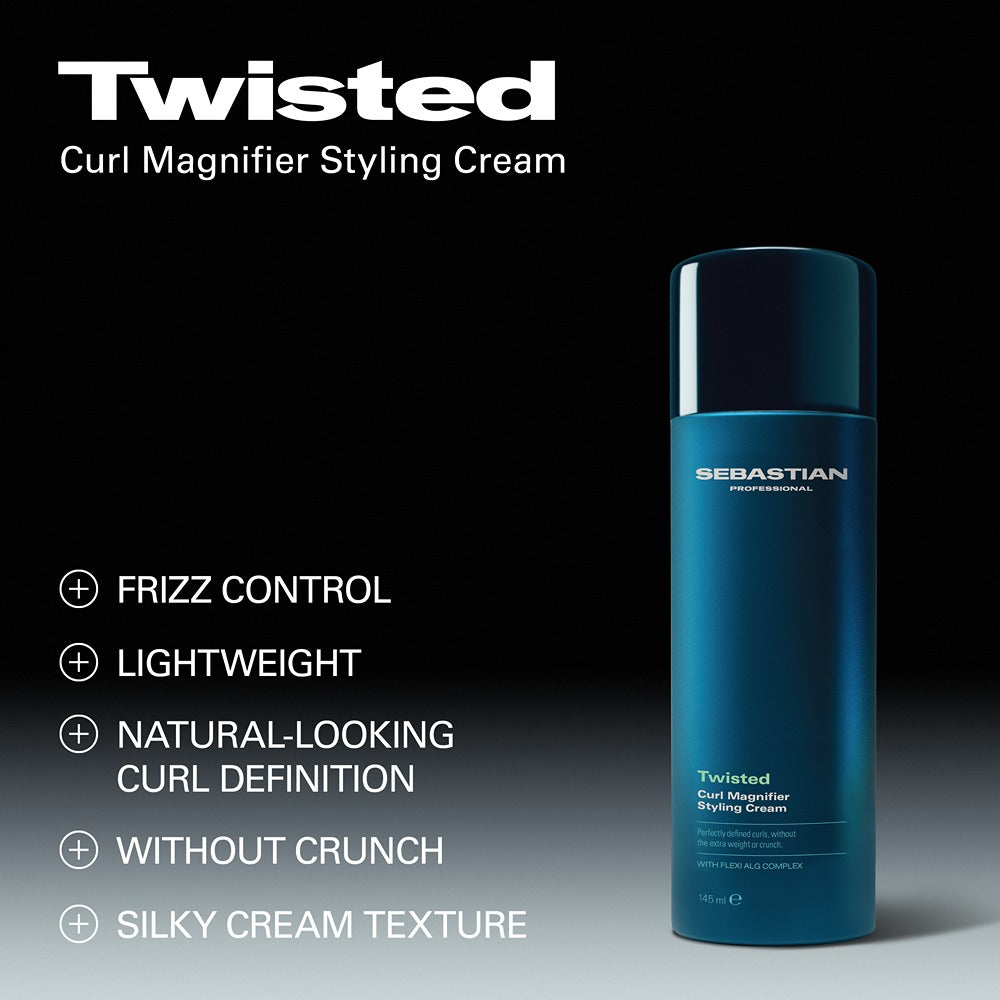Sebastian Professional Twisted Curl Magnifier Styling Cream 145ml - Leave-in Pentru Par Cret