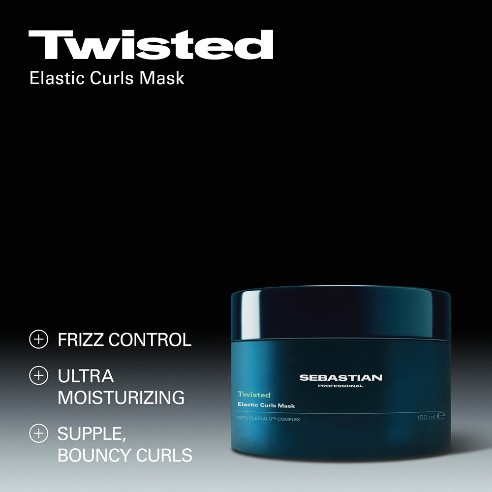 Sebastian Professional Twisted Elastic Curls Mask 150ml - Masca Hidratanta Pentru Par Cret