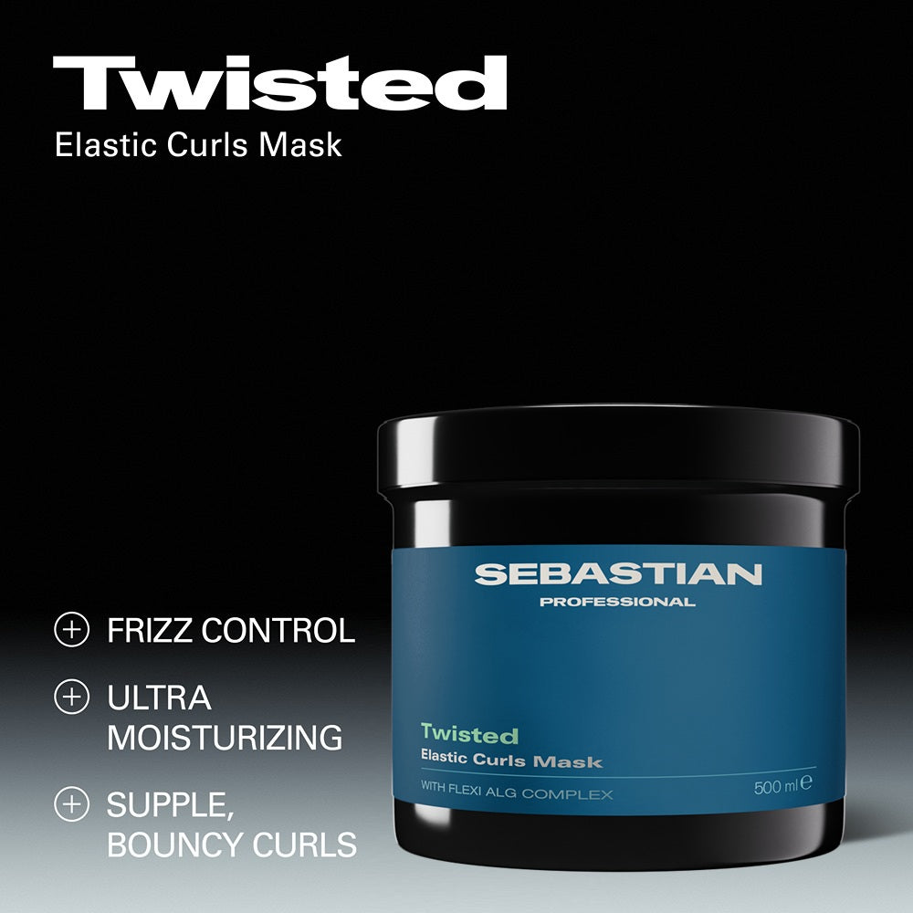 Sebastian Professional Twisted Elastic Mask 500ml - Masca Hidratanta cu Efect Anti-frizz