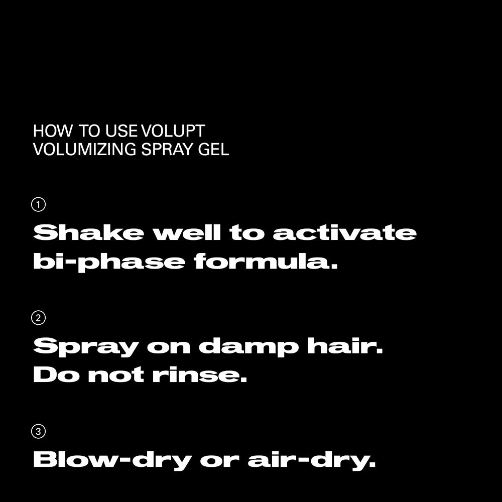 Sebastian Professional Volupt Volumizing Spray Gel 150ml - Spray de Par Pentru Volum