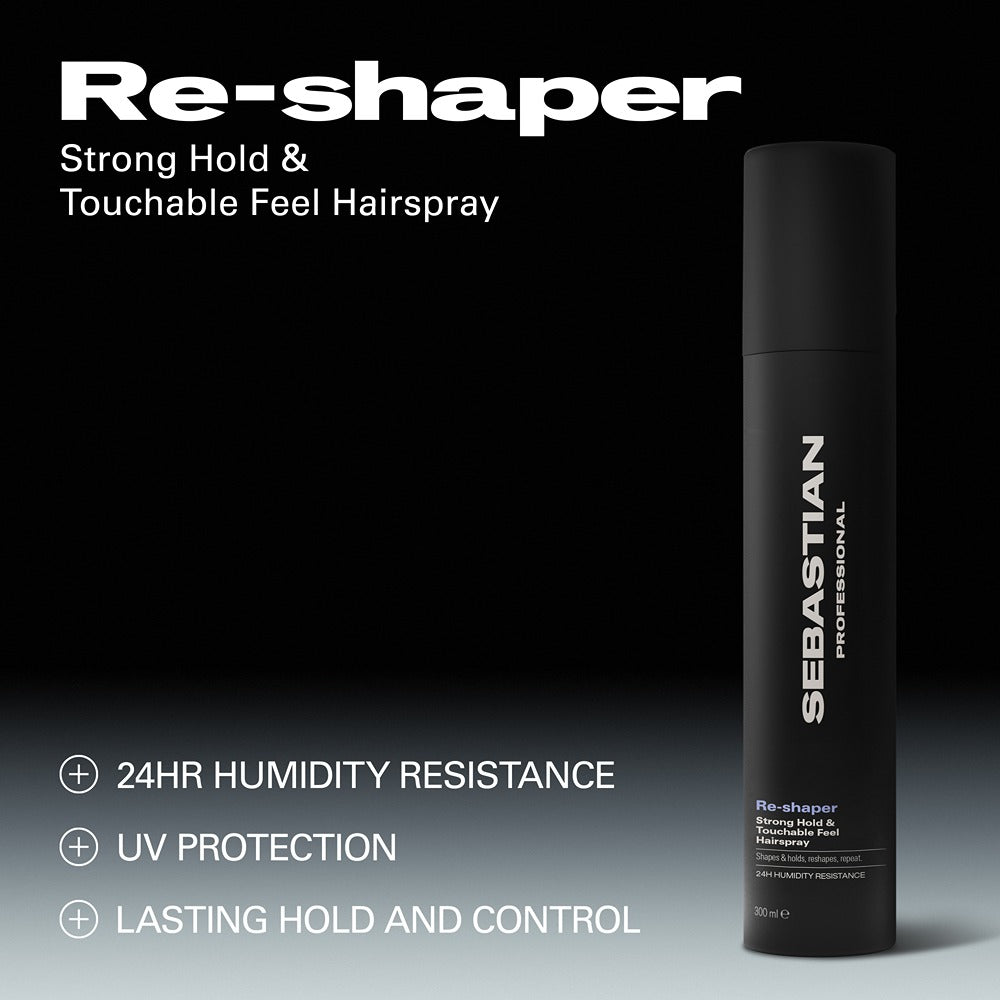 Sebastian Professional Re-shaper Strong Hold & Touchable Feel 300ml - Spray cu Fixare Puternica