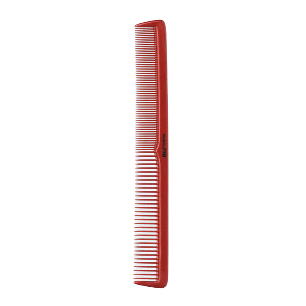 BabylissPro - Set 3 Piepteni Rosii pentru Frizerie - Beauty Lounge