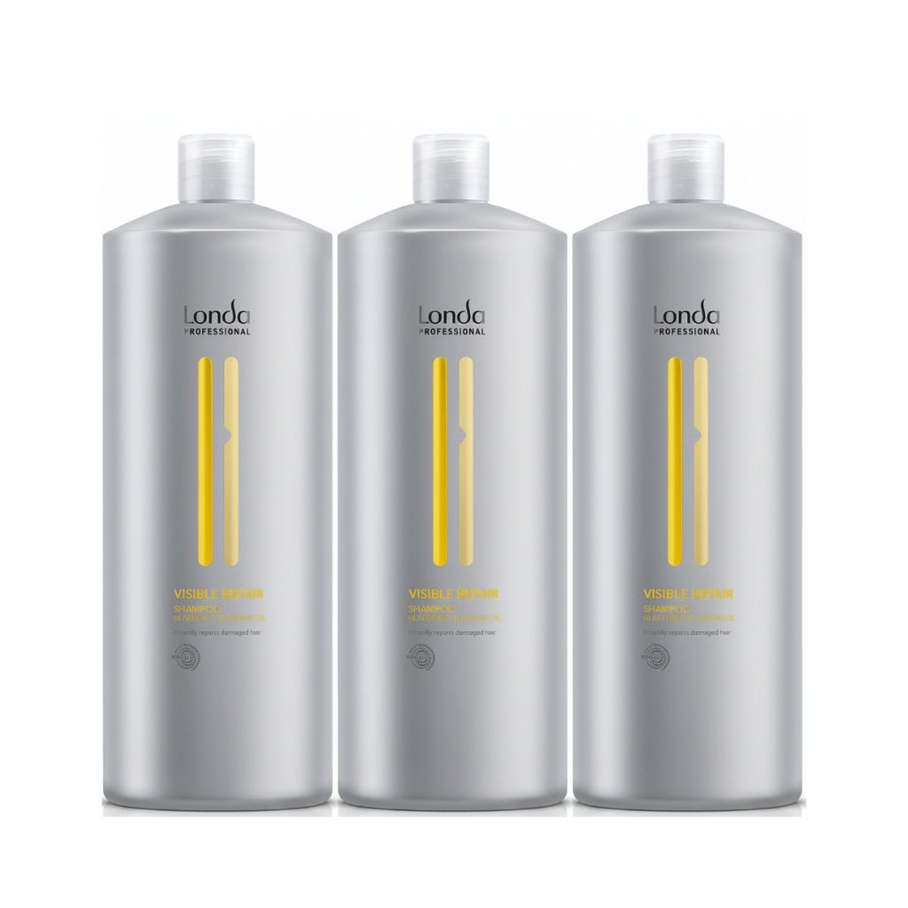 Set 3x Londa Visible Repair 1000ml - Sampon Reparator