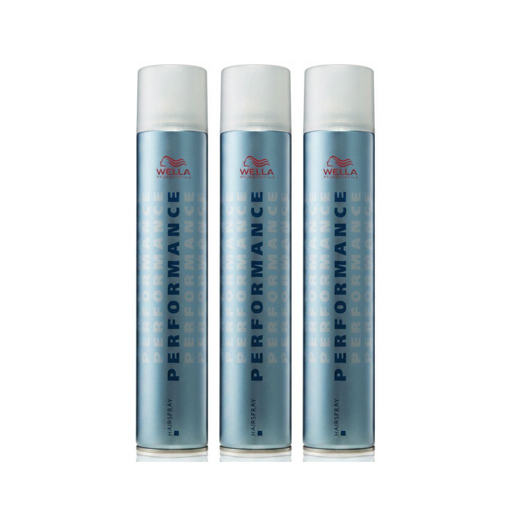 Set 3x Wella Professionals Performance 500ml - Fixativ cu Fixare Puternica