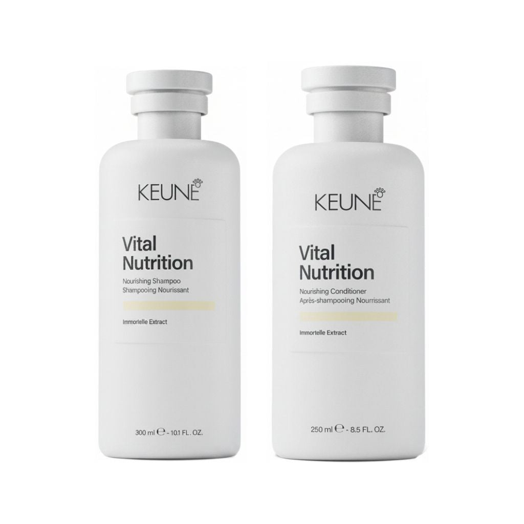 Set Duo Keune Care Vital Nutrition - Sampon 300ml + Conditioner 250ml Pentru Ingrijire