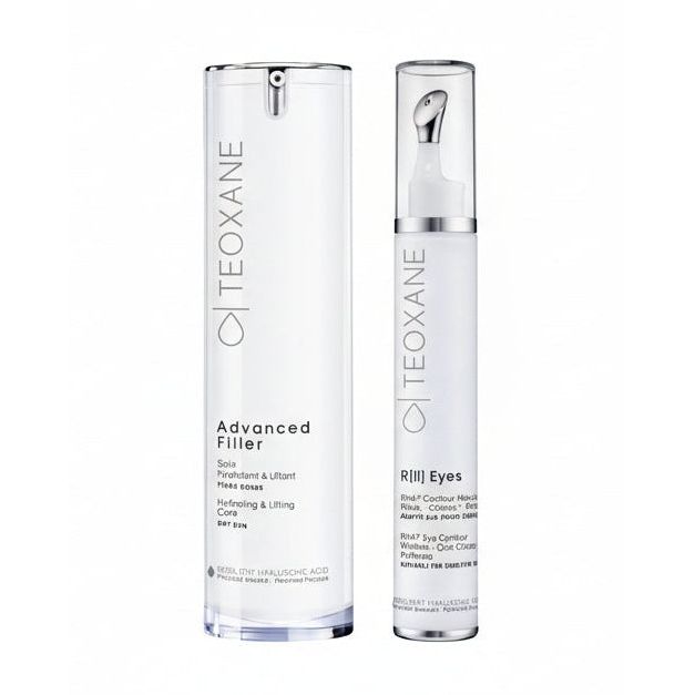 Set Teoxane Teosyal - Crema Advanced Filler 50ml si Solutie Eye Contour R II 15ml - Beauty Lounge