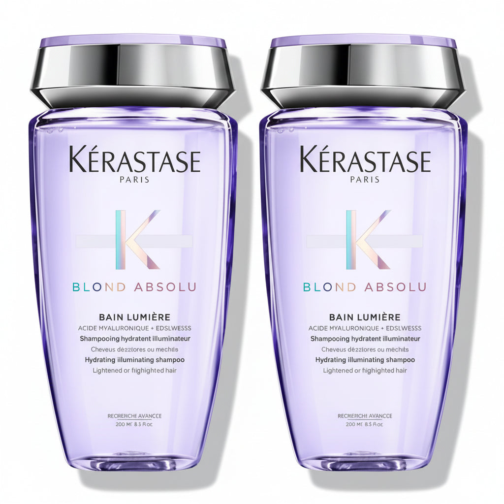 Set Kerastase Blond Absolu 2 x Bain Lumiere - Sampon 250ml - Beauty Lounge