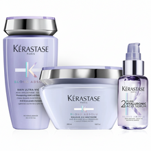 Încarcă imaginea în Galerie, Set Kerastase Blond Absolu - Sampon 250ml Masca 200ml si Ser 50ml - Beauty Lounge
