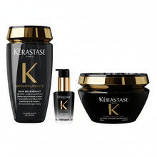 Încarcă imaginea în Galerie, Kérastase Chronologiste Set este un ritual complet de îngrijire anti-aging, conceput pentru a revitaliza părul de la rădăcină până la vârfuri.
