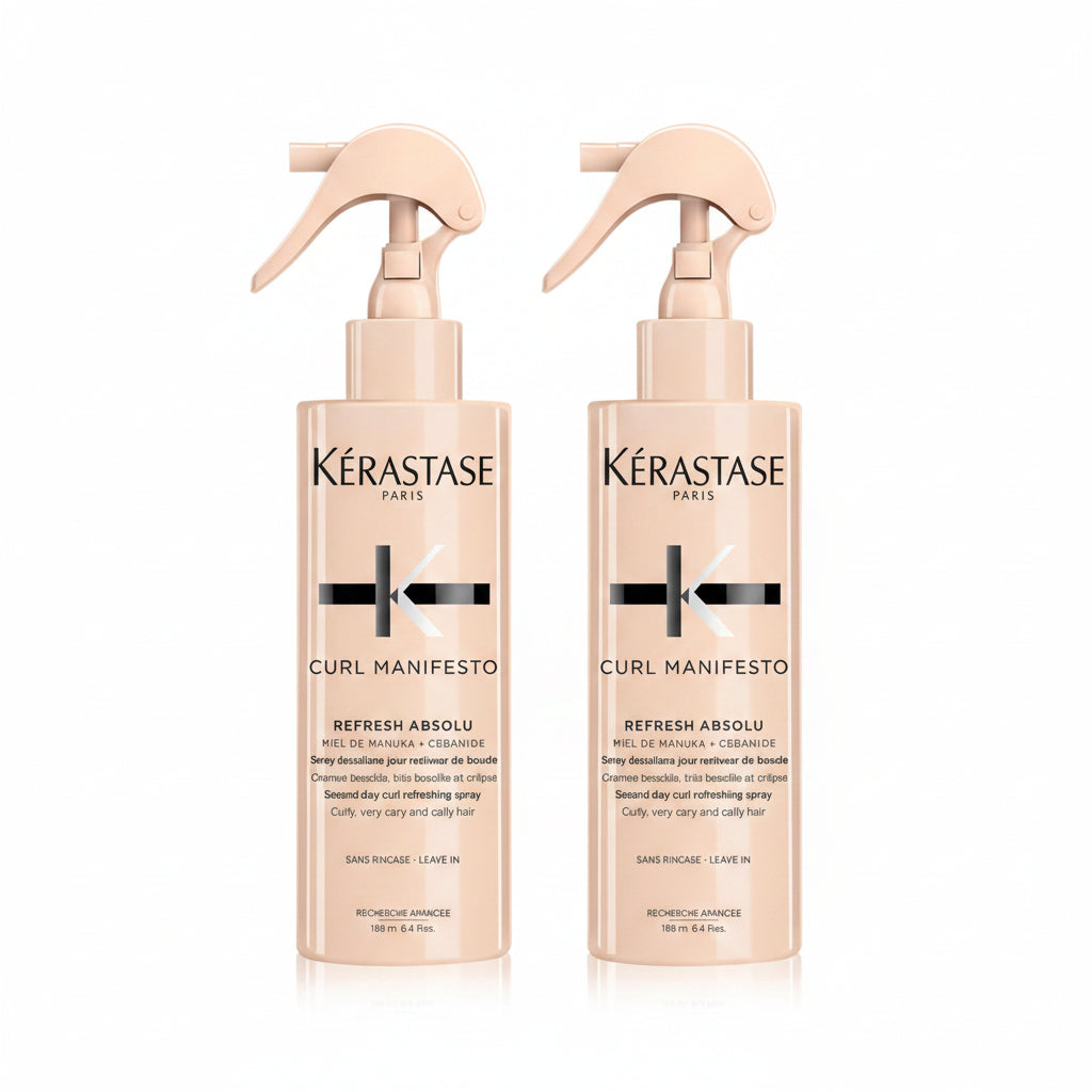 Set Kerastase Curl Manifesto 2 x Refresh Absolu - Spray Pentru Bucle 190ml - Beauty Lounge