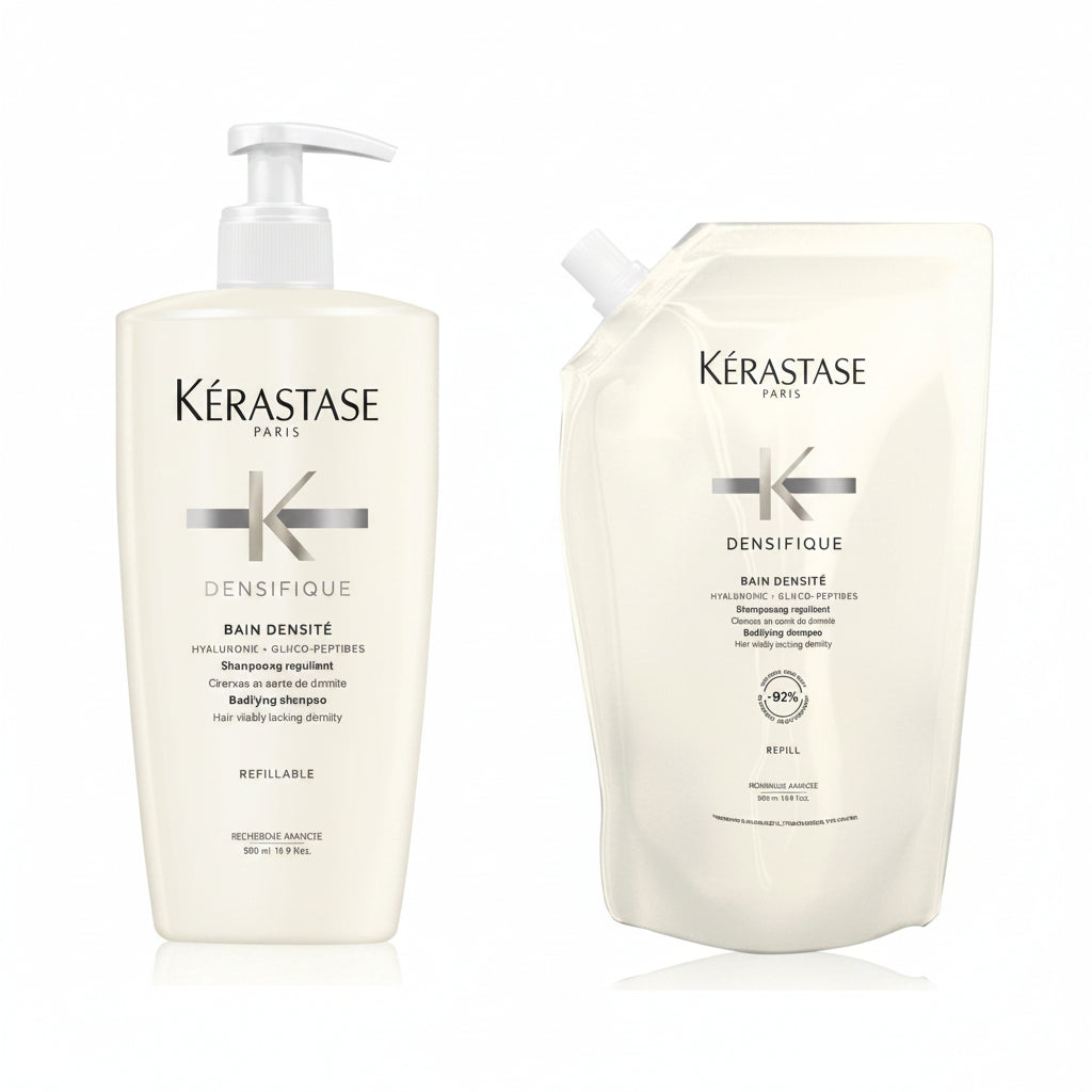 Set Kerastase Densifique Bain Densite 500ml + Rezerva 500ml – Sampon Volum - Beauty Lounge
