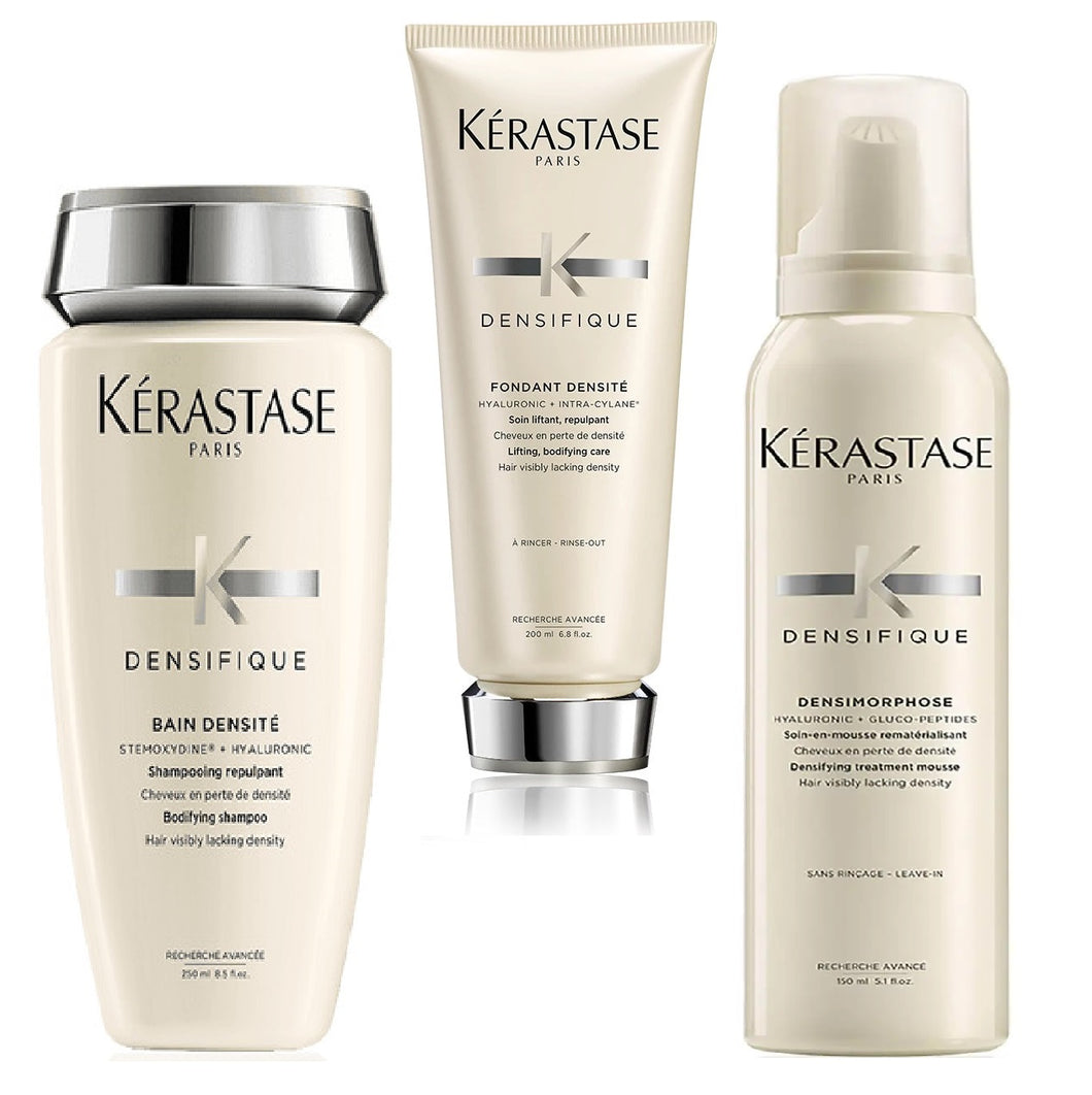 Set Kerastase Densifique Trio – Bain 250ml + Fondant 200ml + Densimorphose 150ml