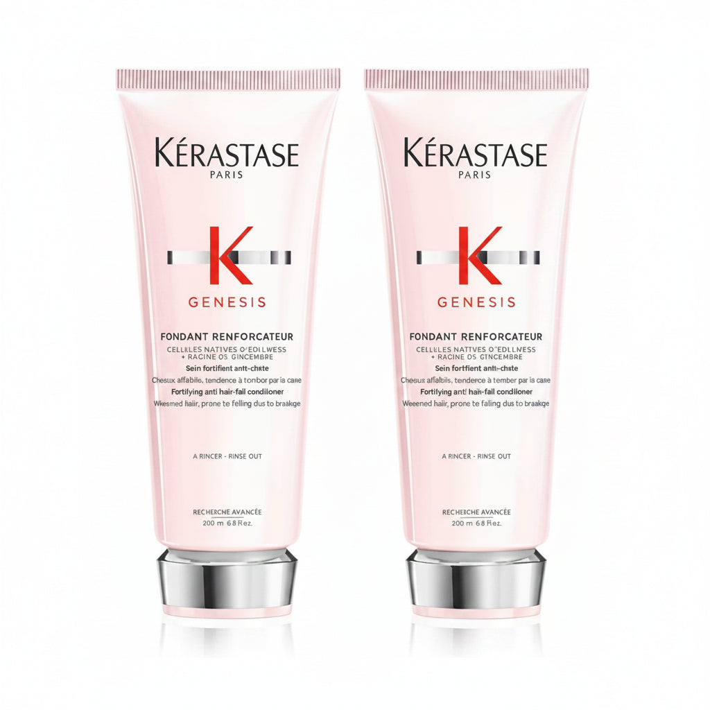 Set Kerastase Genesis 2 x Fondant Renforcateur - Balsam 200ml - Beauty Lounge