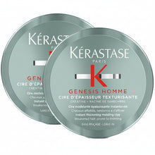 Încarcă imaginea în Galerie, Set Kerastase Genesis Homme 2 x Cire Texturisante - Ceara Modelatoare 75ml - Beauty Lounge
