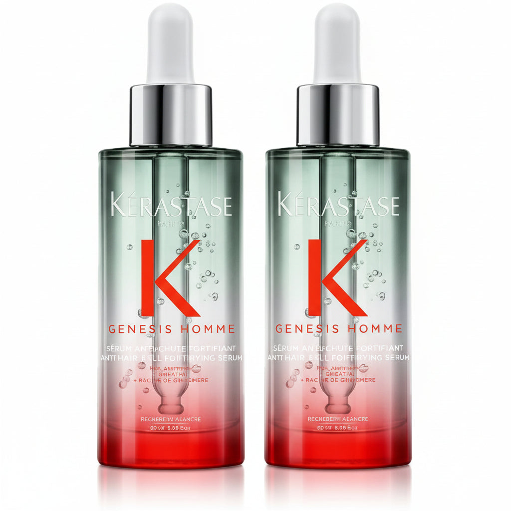 Set Kerastase Genesis Homme 2 x Serum Anti-Chute Fortifiant - Ser 90ml - Beauty Lounge