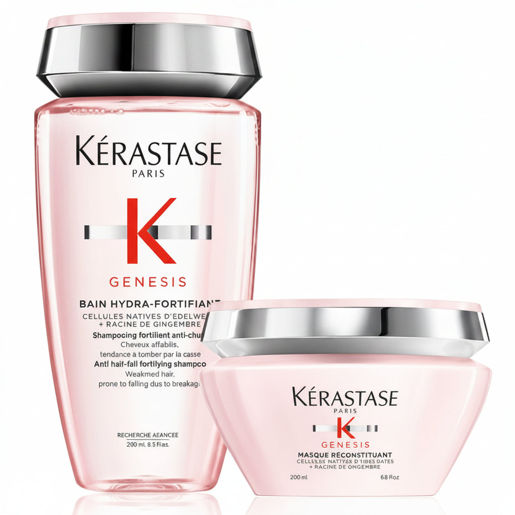 Set Kerastase Genesis - Sampon Bain Hydra-Fortifiant 250ml si Masca 200ml - Beauty Lounge