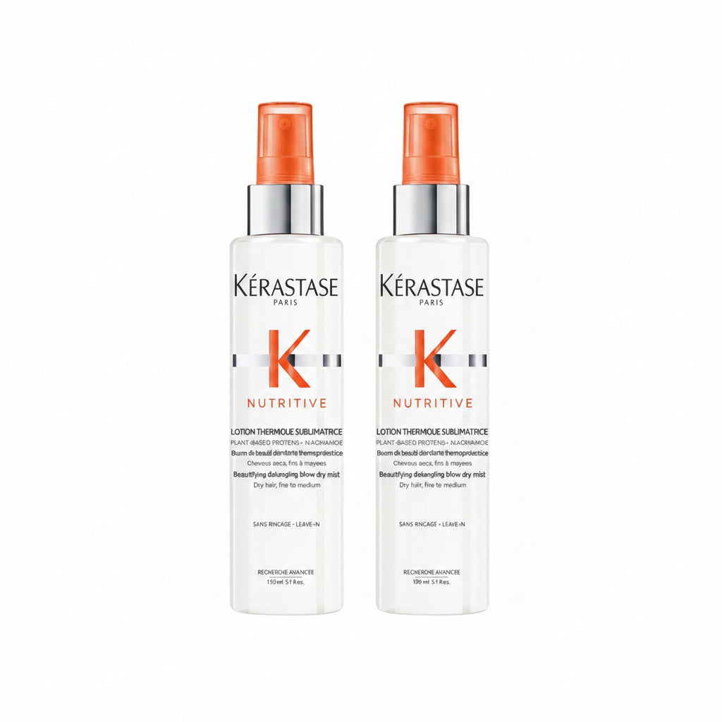 Set Kerastase Nutritive 2 x Lotion Thermique Sublimatrice - Crema de Texturizare 150ml - Beauty Lounge