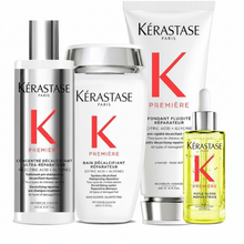 Încarcă imaginea în Galerie, Set Kerastase Premiere Reparateur - Sampon 250ml Pre-Sampon 250ml Balsam 200ml si Ulei 30ml - Beauty Lounge
