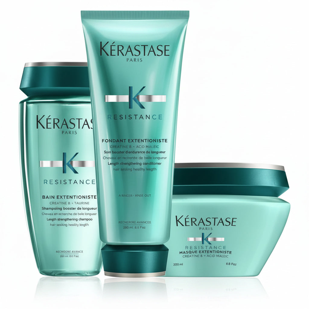 Set Kerastase Resistance Extentioniste - Sampon 250ml Balsam 200ml si Masca 200ml - Beauty Lounge