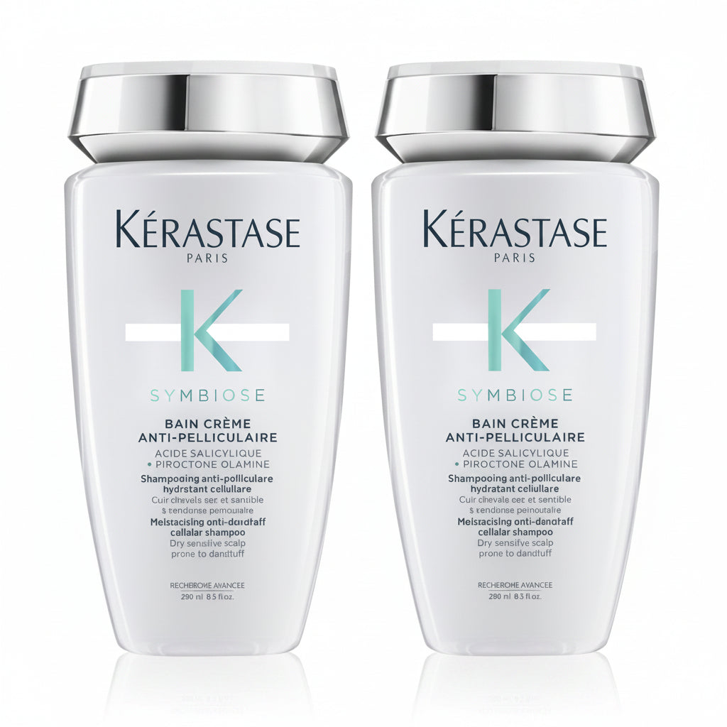 Set Kerastase Symbiose 2 x Bain Creme - Sampon Anti-Matreata Intens Hidratant 250ml - Beauty Lounge