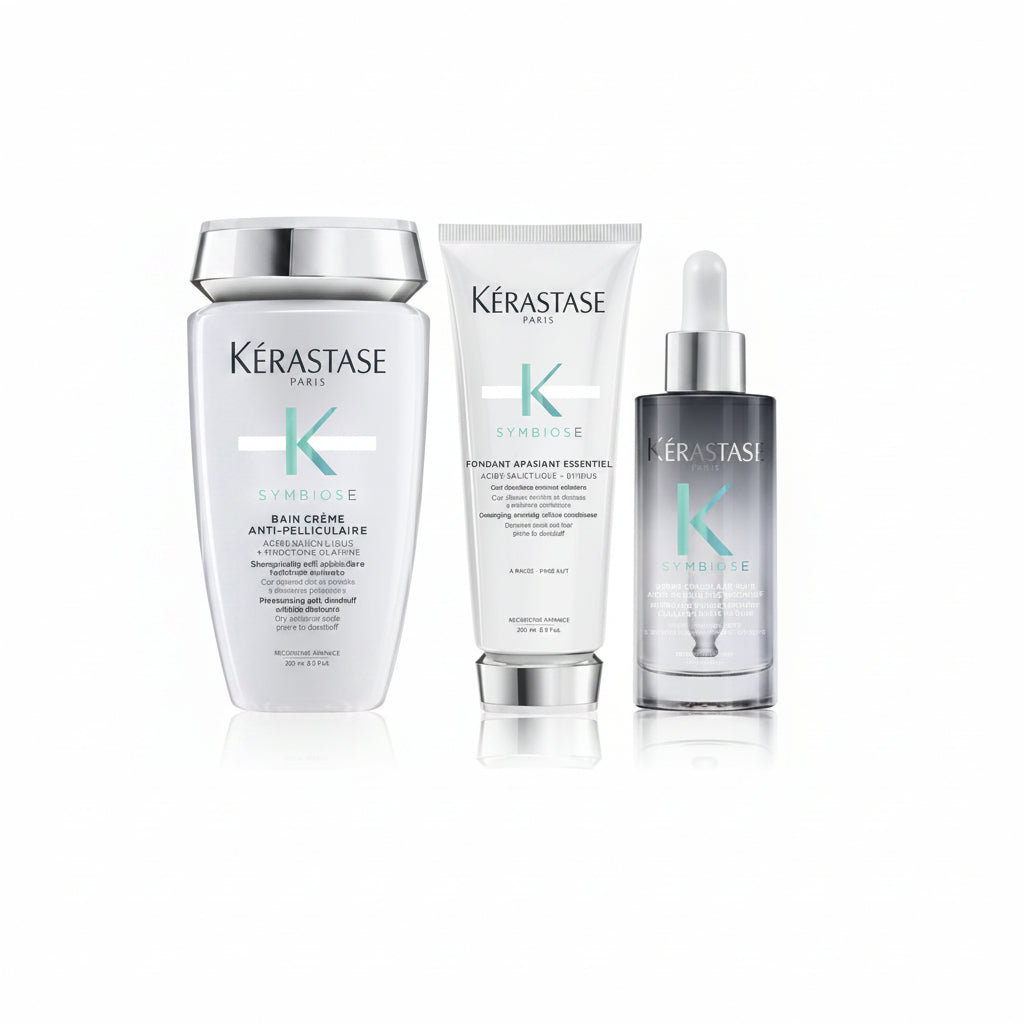 Set Kerastase Symbiose Sampon Bain Creme 250ml Balsam 200ml si Serum 90ml - Beauty Lounge