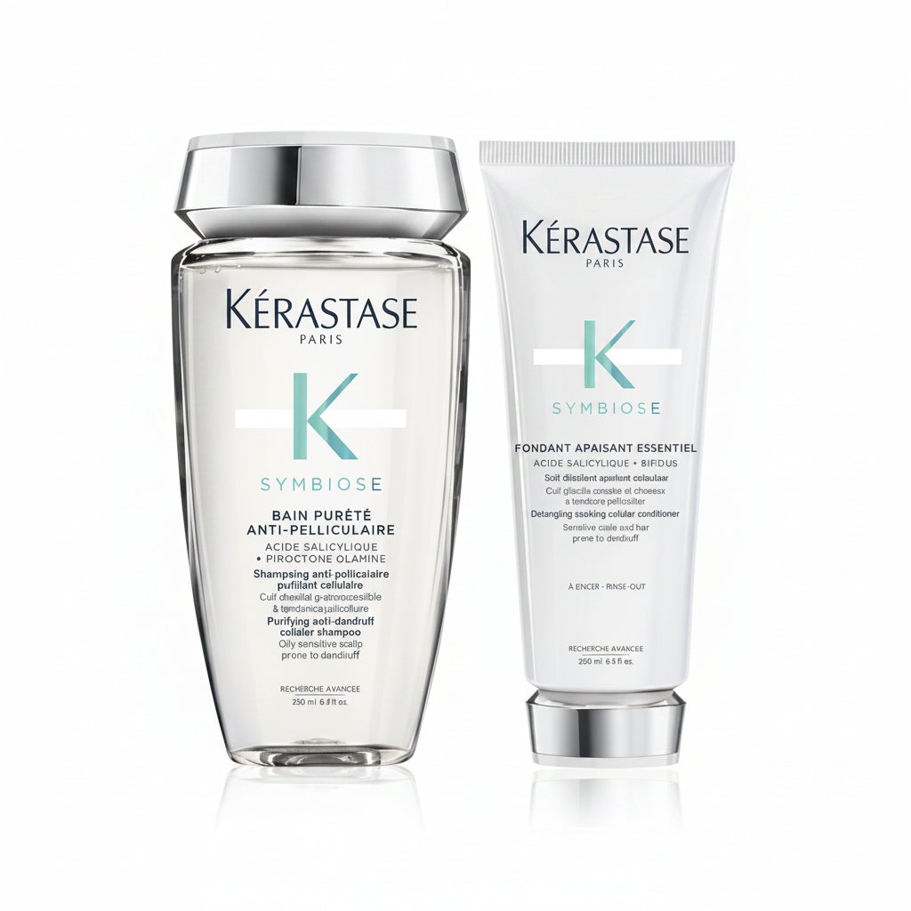 Set Kerastase Symbiose - Sampon Bain Purete 250ml si Balsam 200ml - Beauty Lounge
