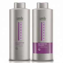 Încarcă imaginea în Galerie, Set Londa Deep Moisture cu Efect Hidratant - Sampon1000ml si Balsam 1000ml
