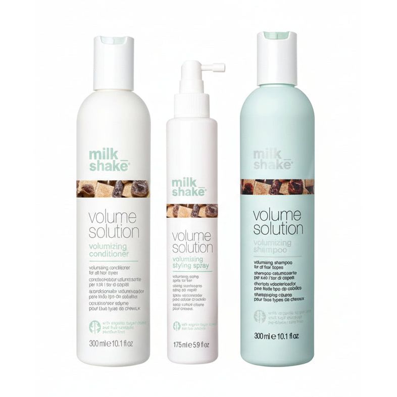 Set Milkshake Volumizing Sampon 300ml Balsam 300ml si Spray Volum 175ml - Beauty Lounge