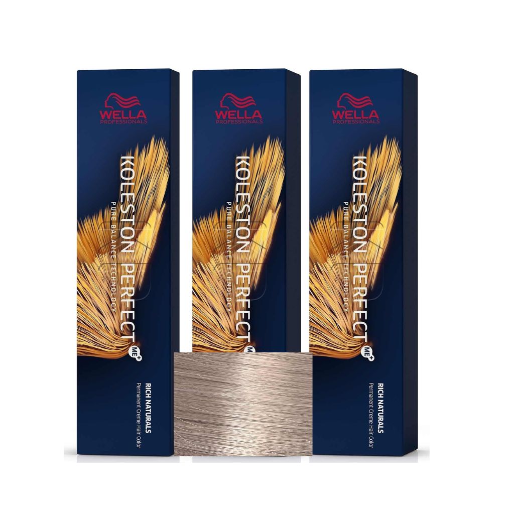 Set Wella Professionals 3x Koleston Perfect 10/8 60ml - Vopsea Pentru Par