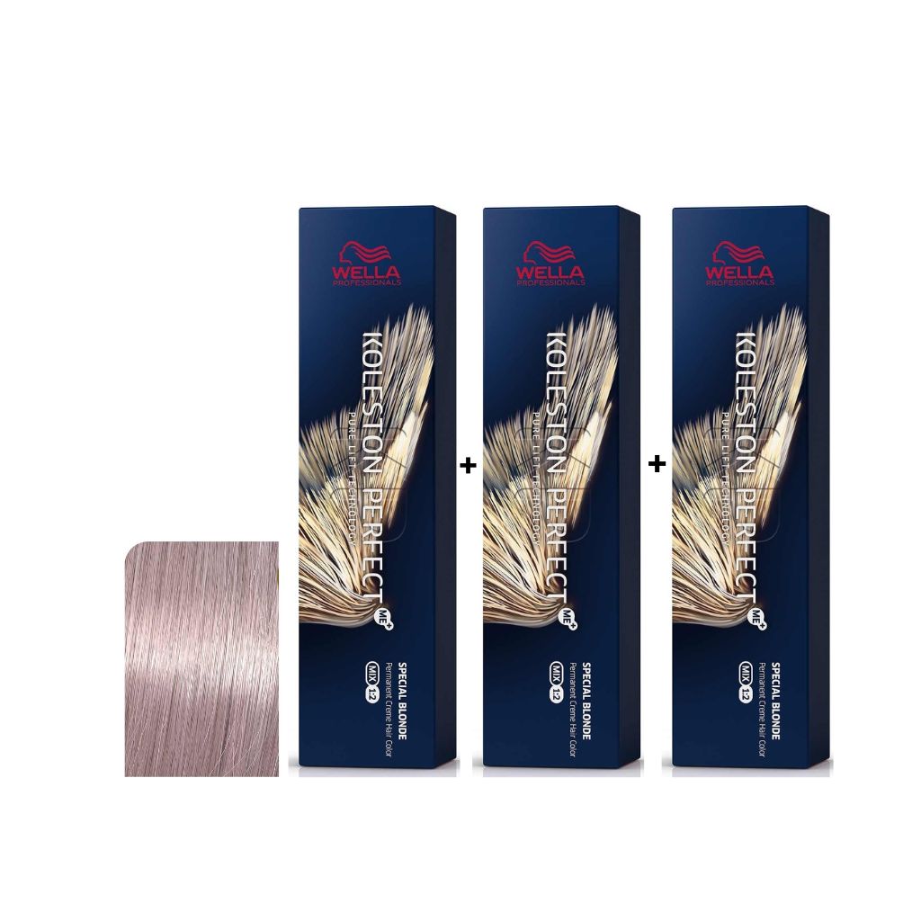 Set Wella Professionals 3 x Koleston Perfect 12/96 - Vopsea Pentru Par Permanenta