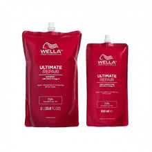 Încarcă imaginea în Galerie, Set Wella Professionals Care Ultimate Repair Pouch - Sampon 1000ml si Balsam 500ml
